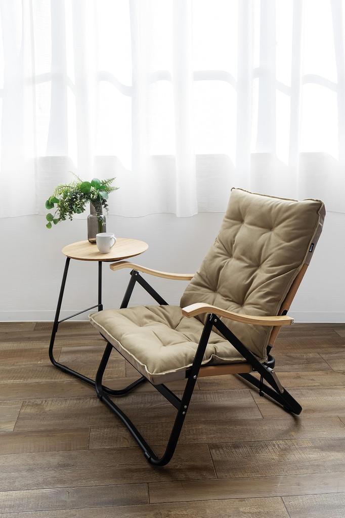 Onway Comfort Low Chair Plus OW-61BD-BMPLUS Beige W60.5xD82xH75cm