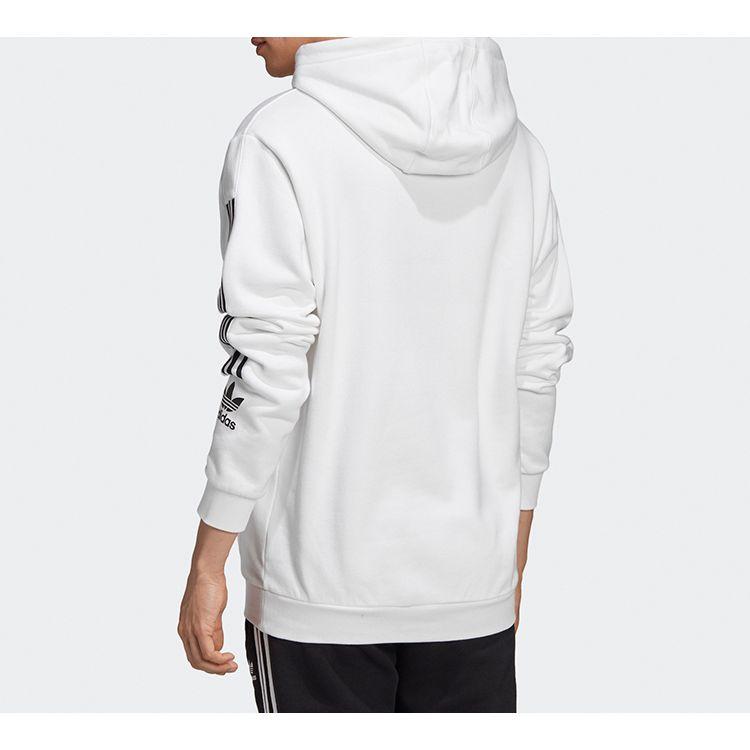 Adidas Originals Trefoil Large Logo Hoodie Men Hoodie White FL8909