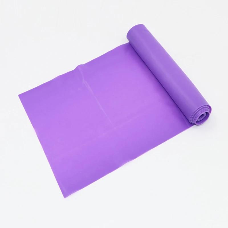 1 Pc TPE Yoga Tension Sheet Elastic Band Fitness Exercise Resistance Band Pilates Resistance Band for Home Gym Fitness Training