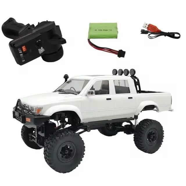 Mașinuță RC Nouă WPL C64-1 1/16 2.4G Scară Completă 4WD Mașină de Escaladă pentru Adulți Vehicul Off-Road C24 Camionetă Control de la Distanță Jucărie pentru Băieți Cadouri