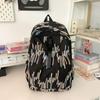 Junior High School Schoolbag Colorful Embroidery Women's Large Capacity Backpack Student Backpack