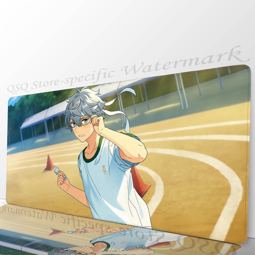Sena I-Izumi Anime Mousepad Non-slip Suitable For Office Computers Laptops E-sports Game Desk Mats XXL Keyboard