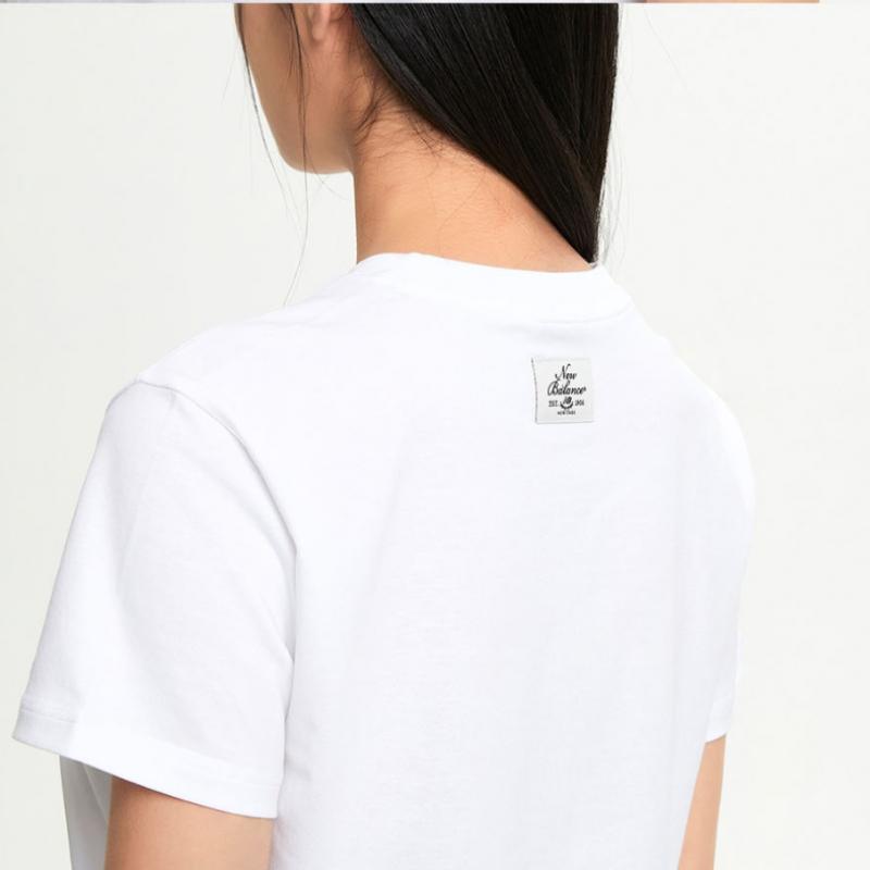 New Balance Nbnef2w212 Women Heritage Short Sleeve Tee  White 