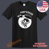 Nervous Records Men's Black Size S To 5XL