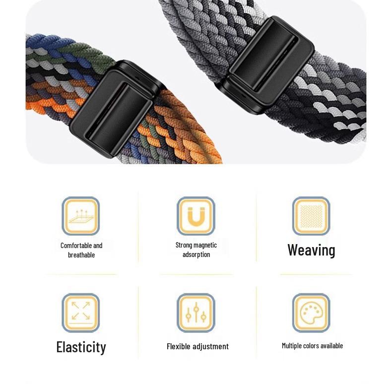 Huawei FIT4 Pro Nylon Woven Magnetic Watch Band for HUAWEI Watch Fit3