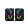 X2 Mini USB Desktop Subwoofer Speakers - Compact Wired Computer Audio