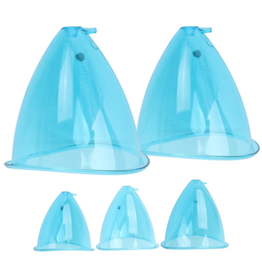 2pcs Cupping Therapy Cup Set Suction Massage Vacuum Therapy Machine Accessories for Buttocks