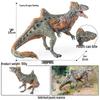 Children's Dinosaur Toy Set: King Kong, Tyrannosaurus Rex, Aurochs, Pachycephalosaurus, Spinosaurus, Therizinosaurus Model.
