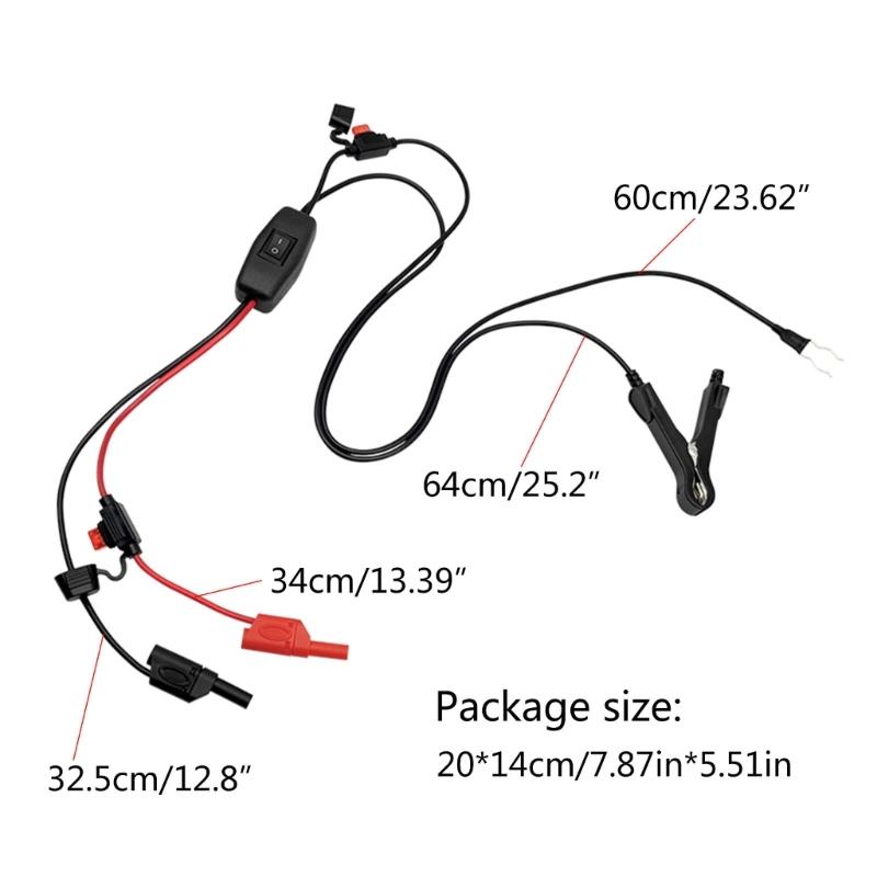 Car Parasitic Drain Tester Power Leakage Electric Circuit U-Shaped Battery Clam