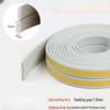 D-Type Self-Adhesive EPDM Rubber Door & Window Insulating Seal: Windproof, Soundproof, Heat Insulation & Anti-Collision Strip.