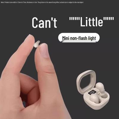 Invisible Ultra-Mini Bluetooth Sleep Earbuds - Comfortable, Noise-Cancelling, Non-Pressing, Pain-Free Earphones for Side Sleeping