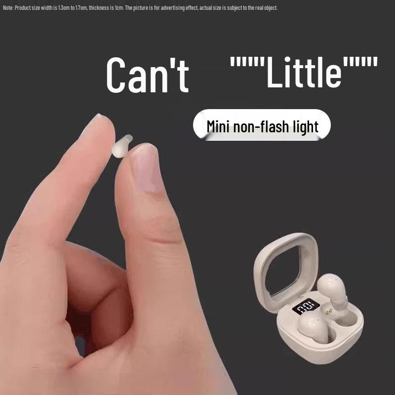 Invisible Ultra-Mini Bluetooth Sleep Earbuds - Comfortable, Noise-Cancelling, Non-Pressing, Pain-Free Earphones for Side Sleeping