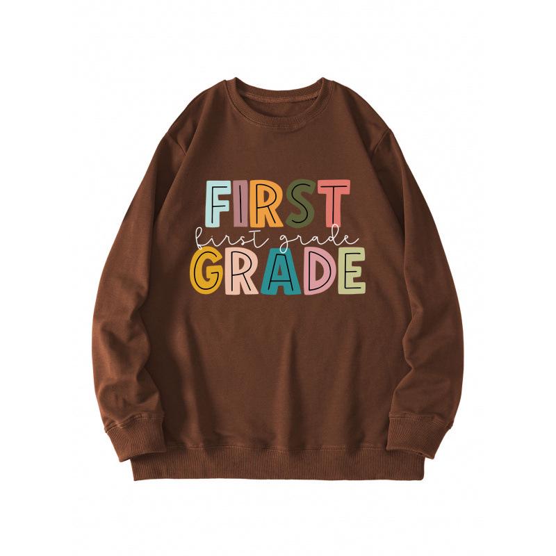 Women's European & American Fashion Round Neck Hoodie - Autumn/Winter Long Sleeve, In Stock