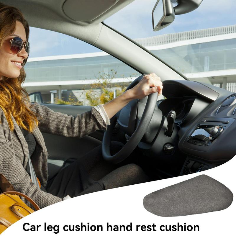 Repose-genoux de voiture rembourré, accoudoir de porte de voiture, coudière, confortable, doux, résistant aux rayures, mousse à mémoire de forme, repose-genoux de voiture, soulage la fatigue des jambes