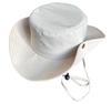 Summer Sun Protection Wide Brim Bucket Hat, Quick Dry Foldable Fishing Cap for Outdoor Sports, UV Block