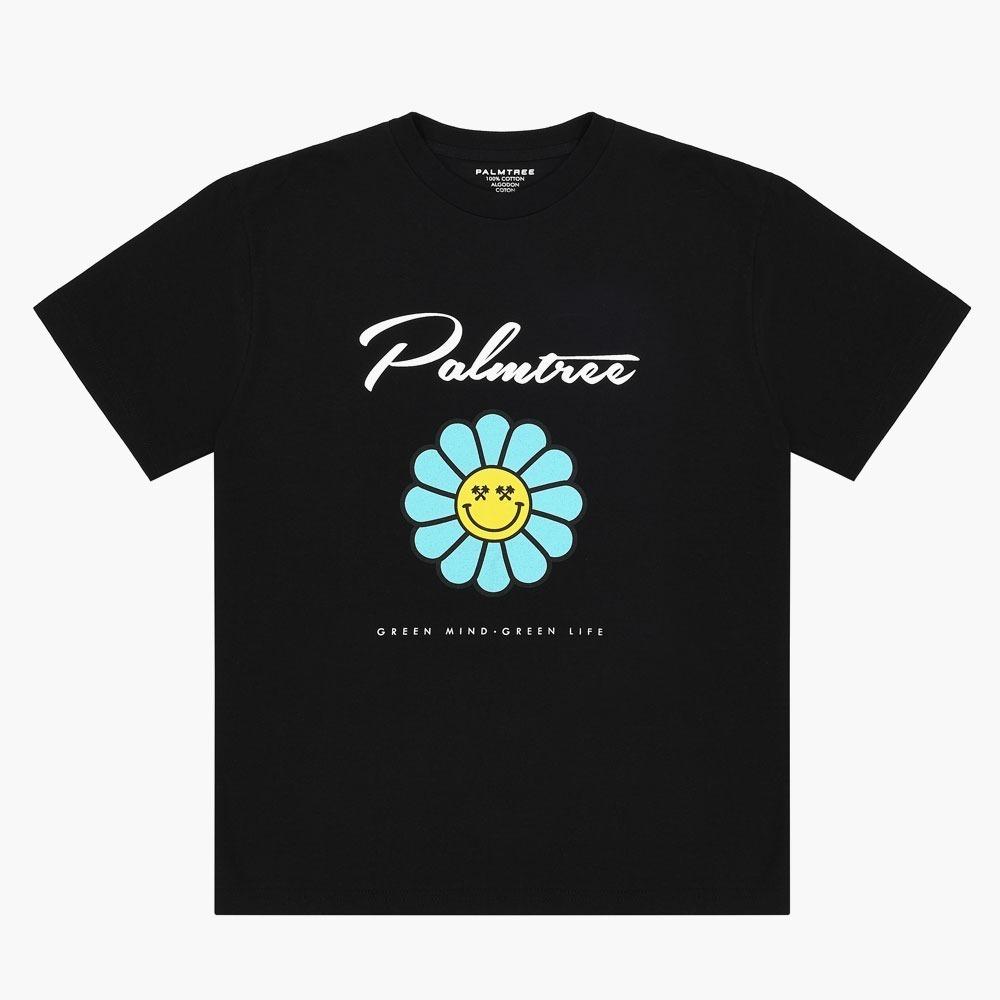 Palm Tree Golf Palm Flower Short Sleeve T-Shirt Black Xl