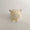 Lovely Earflap Hat with Chin Tie, Baby Fetal Caps Soft & Breathable Bonnet Fashionable Infant Hospital Hat for 0-1 Year