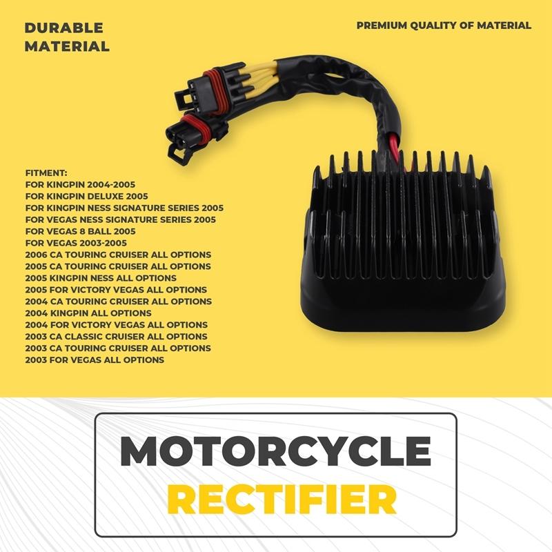 Motorcycle Voltage Regulator Rectifier 2410337 For Victory Kingpin Vegas 8 Ball Vegas-A58X