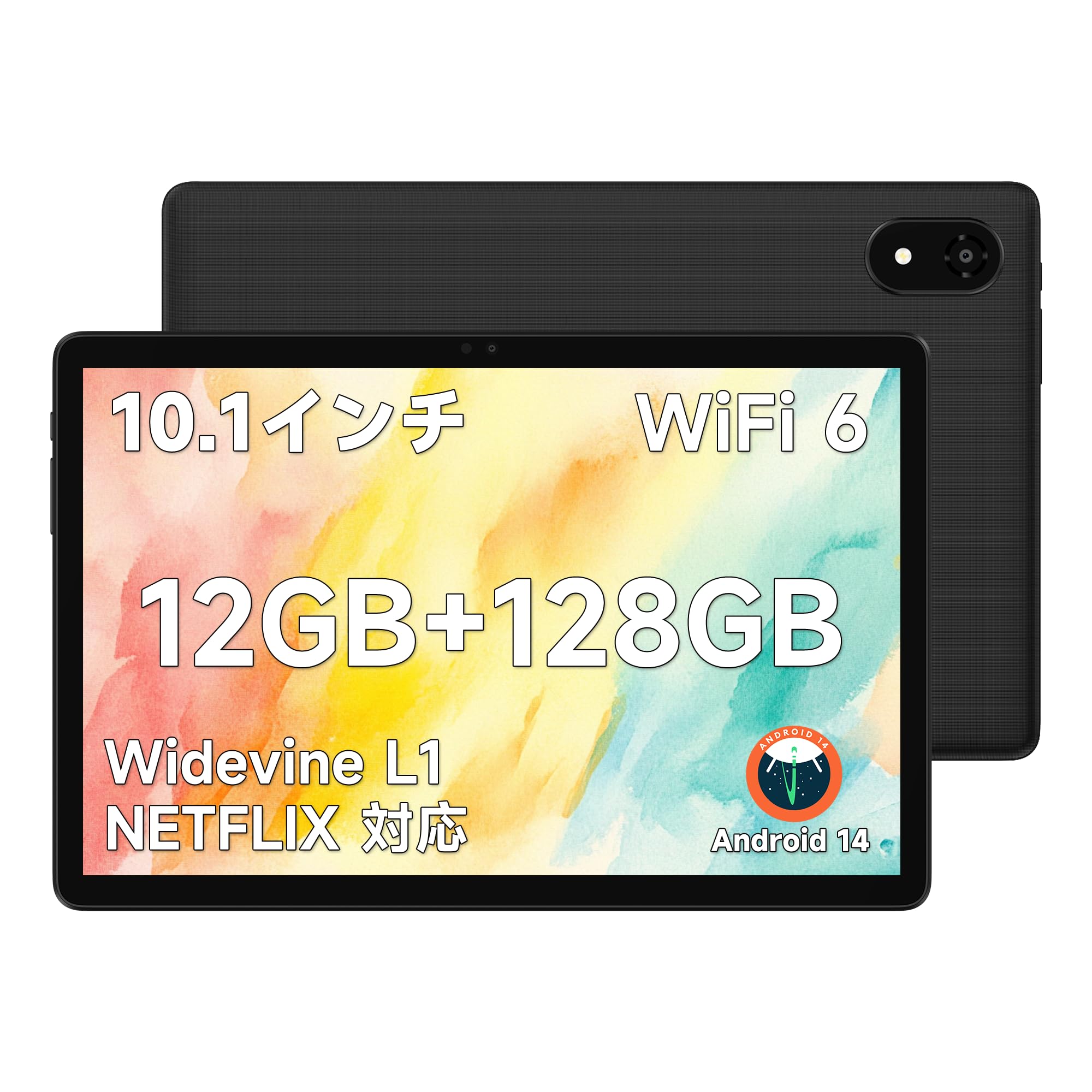 

ALLDOCUBE iPlay 60S Планшет 10 дюймів Android 14 Планшет Widevine L1 Сумісність з Netflix 12 ГБ 128 ГБ 1 ТБ Розширення 6200 мАг Подвійний динамік WiFi 6 моделей 8 ядер сірий колір