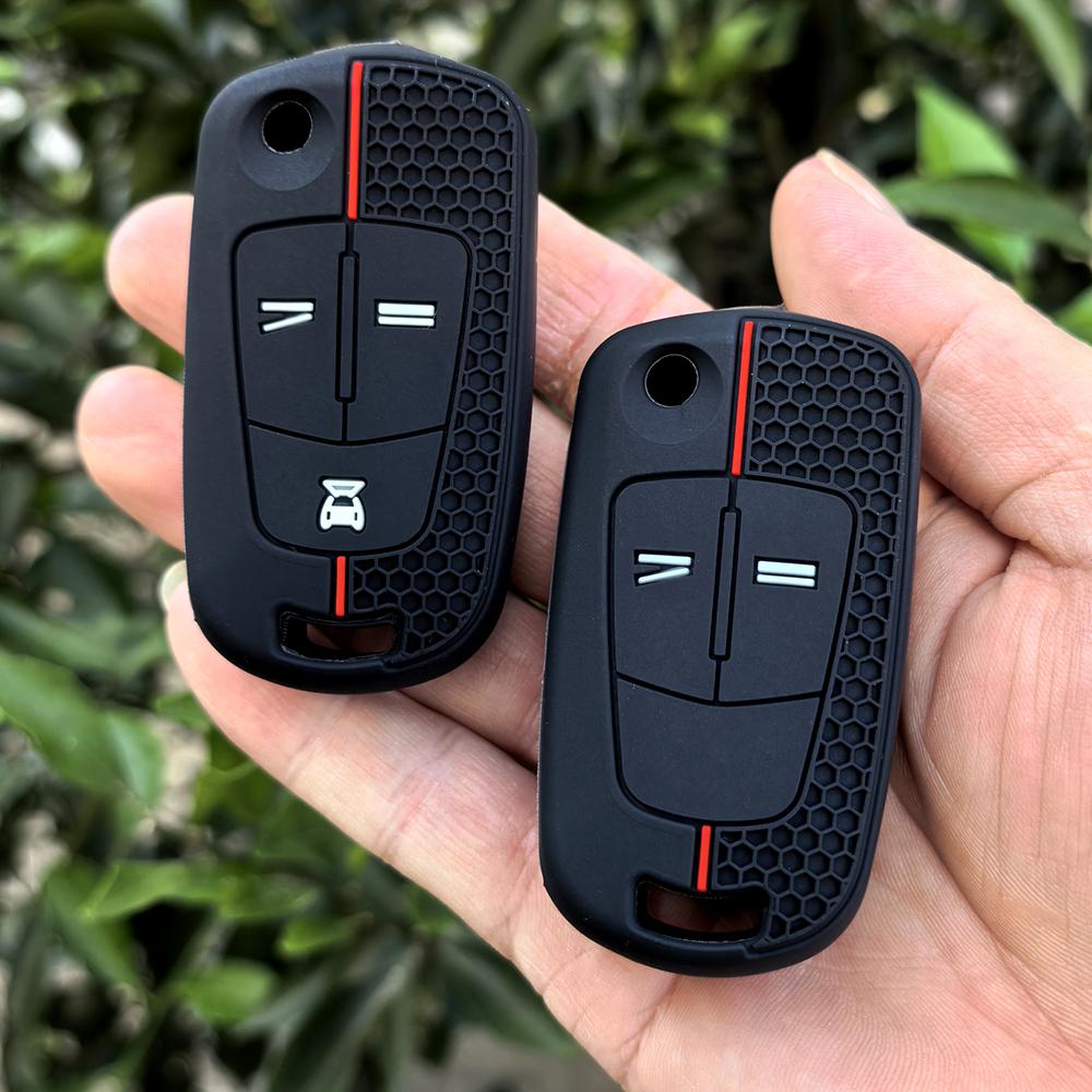 High Quality New Dustproof Silicone Car Key Case For Opel Vauxhall Astra H Corsa D Vectra C Zafira Astra Vectra Signum 2/3Bnt