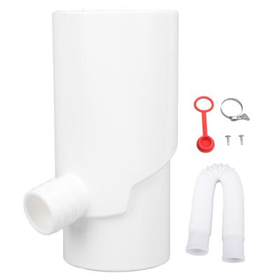 Rainwater Diverter Rainwater Collection System Plastic 8cm Round Downspout Diverter for Irrigation