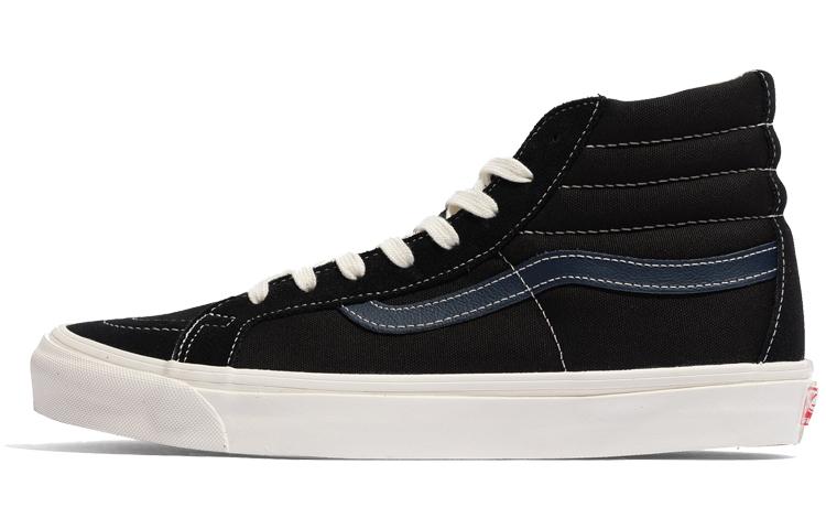 Sk8 Vans-Hi Lx Замша Холст Black Dress Blue VN0A45JLVQP 43