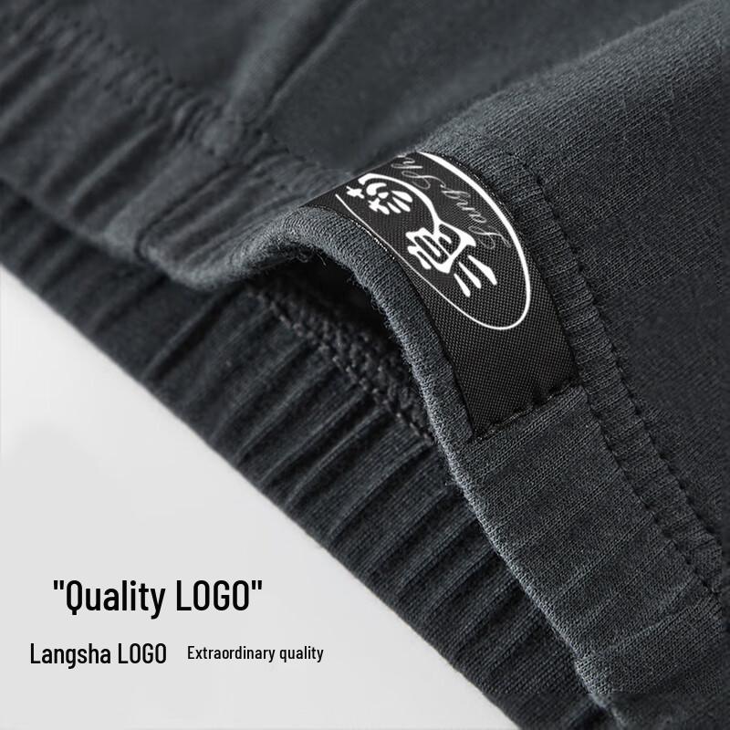 LANGSHA Men's Pure Cotton Antibacterial Briefs (4-Pack)