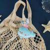 Cute Cartoon Marine Animal Plush Keychain Kawaii Little Animal Octopus Dolphin Backpack Pendant Decoration Accessories Gift