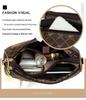 2026 New Fashion Large-Capacity Printed Crossbody Shoulder Bag for Middle-Aged Women