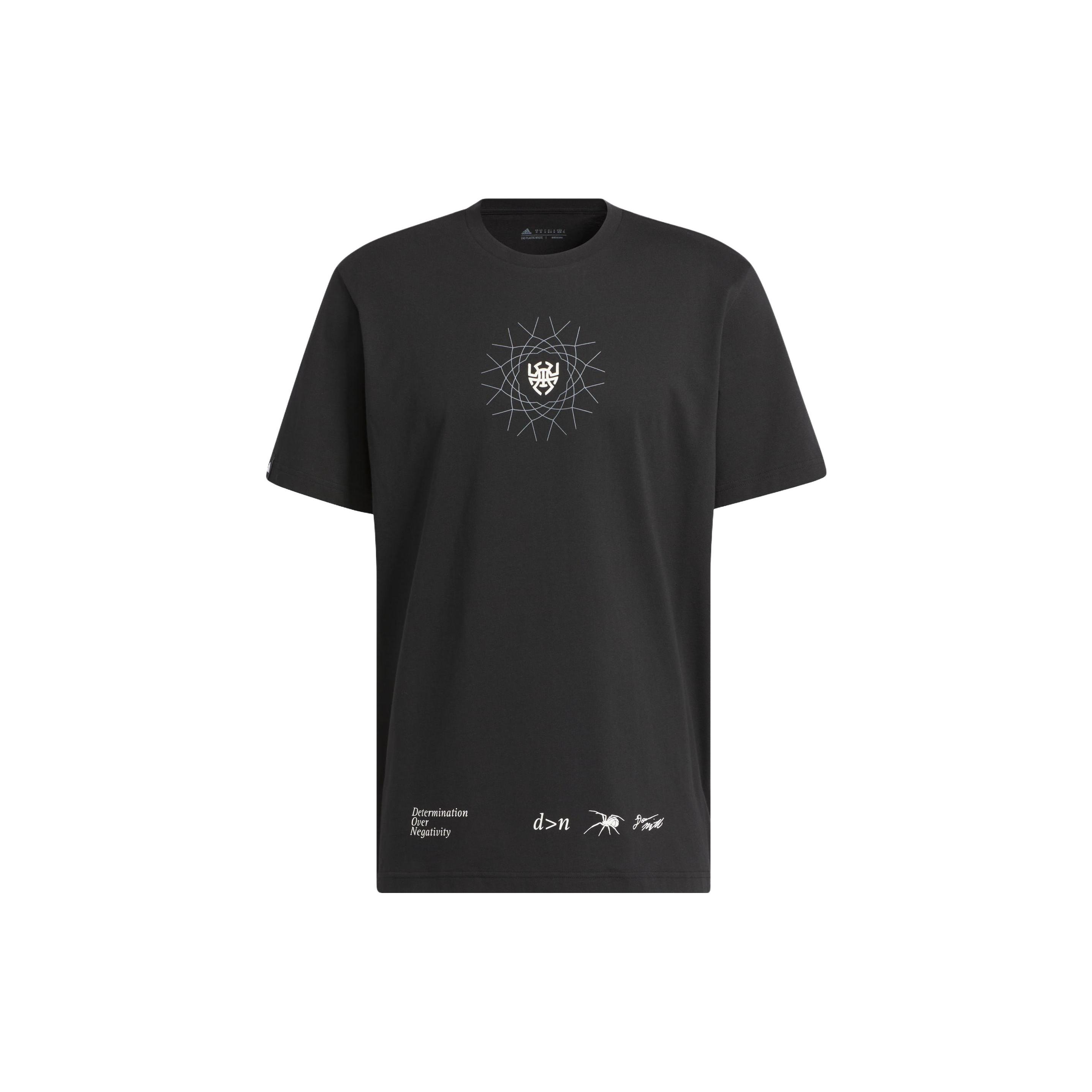 Adidas Set-in Sleeve T-Shirt Men s Black II7785 XL