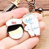 6 Medical Charm DIY Alloy Jewelry Accessories: Stethoscope, Syringe, and Nurse Oil Drop Pendants