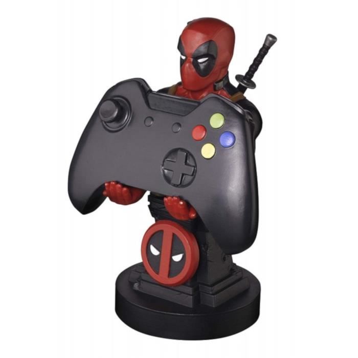Figurine deadpool - support &amp; chargeur pour manette et smartphone - exquisite gaming