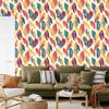 Boho Cream and Coral Wallpaper for Living Room and Bedroom 50x1000