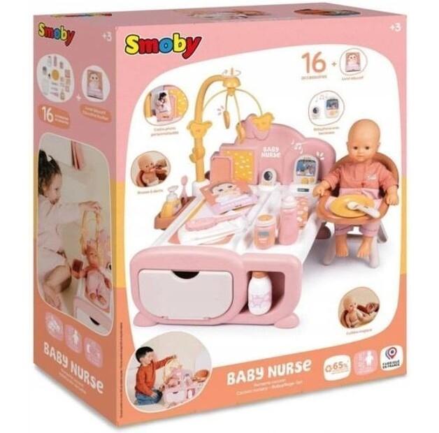 Игровой набор для кукол Smoby Baby Nurse Электрический Уголок Няни
