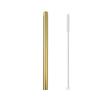 High Quality Metal Straw Stainless Steel Straw Reusable Drinking Straws Diameter 12mm Tube Smoothies Tapioca Pearls Bar Party