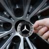 MPQ1 For Mercedes Benz 4pcs 75MM For MERCEDES BENZ AMG W205 W213 W206 W166 W176 W220 W253 C180 C200 Car Wheel Center Covers Stickers