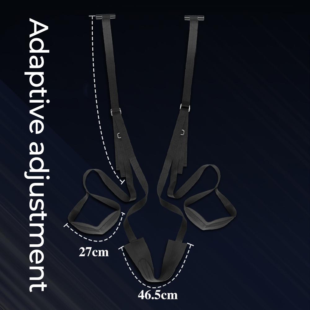 Hengende Sex Dørhuske Sexleketøy SM Bondage Begrensninger Voksenspill Justerbare Stropper Sexmøbler Sexleketøy for Par Fetisj