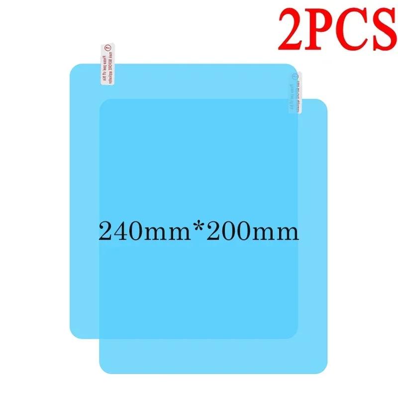 Car Rearview Mirror Protective Film Side Windows Sticker Anti Fog Glare Rainproof Waterproof Mirror Film Clear Nano Coatin