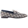 Gucci Jordaan Loafer Blue Gg Canvas Women's 693213 KY980 4061