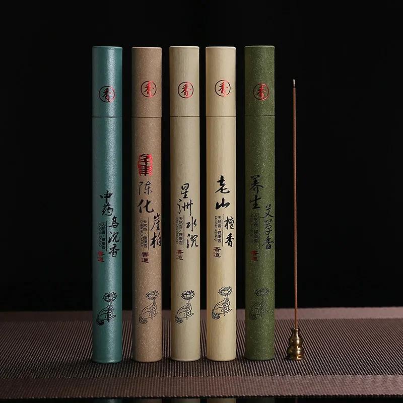 Natural Sandalwood Incense Sleep Chinese Home Incense Sticks Aromatherapy Room Fragrance Buddhist Supplies