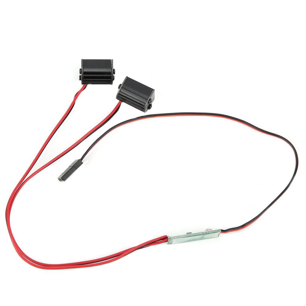 

RC Model LED Headlight Plastic Accessory for TRX4/SCX10 1/10 Crawler Overland Car