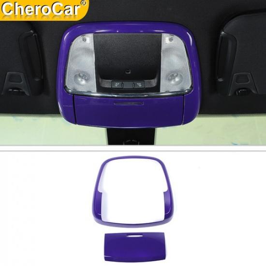 Purple ABS Front Reading Light Lamp Cover For Dodge Durango/Chrysler 300C 2011+