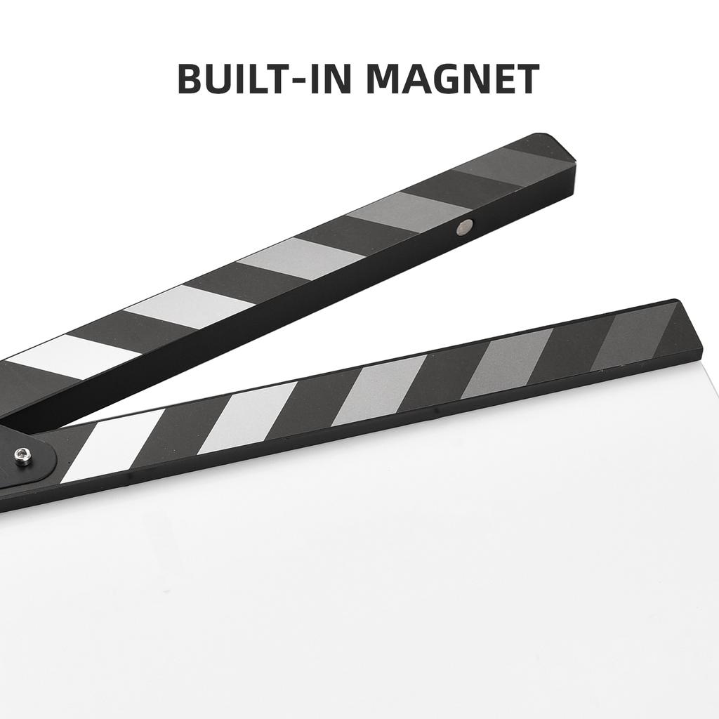 Hilitchi Film Movie Cut Action Board Acrylic Plastic Slate 25x30cm/10x12\" Dry Erase...