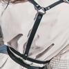 PU Leather Body Harness Waist Cincher & Restraint Tie-Up Accessory