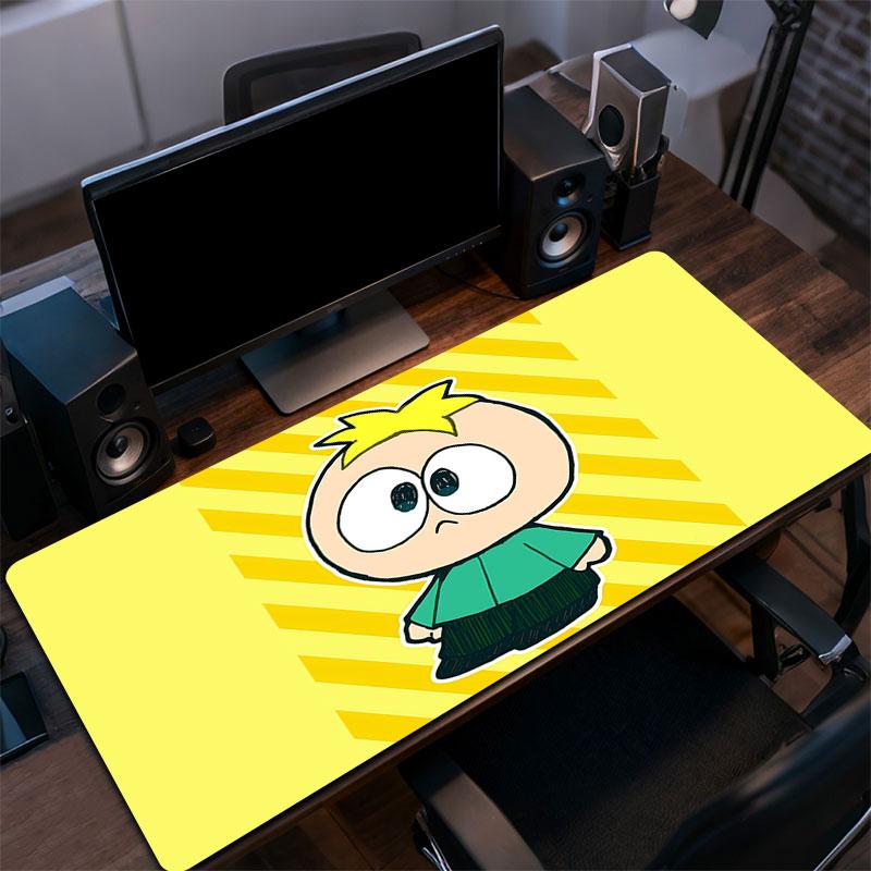 Butters Mouse Pad, Large Gaming Desk Mat, Non-slip XXL Mousepad for Laptop & Tablet, Mini PC Playmat with Stitched Edges