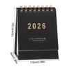 2026 Mini Tischkalender Klein Büro Schreibtischplaner Tagesplaner Memo Notizblock Studenten Lernmaterial Neujahrsgeschenk