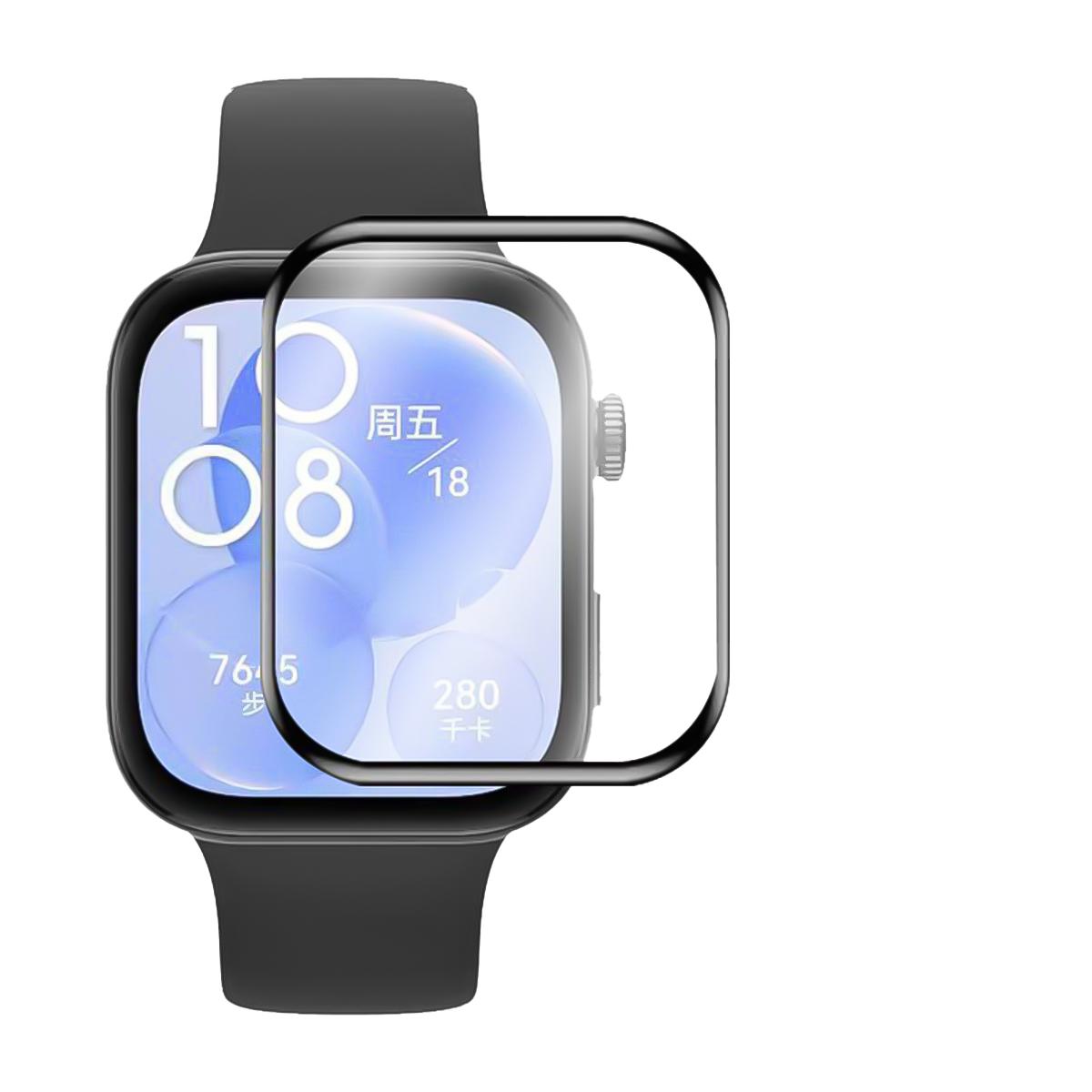 

1-5 шт. 9D Изогнутая пленка для Huawei Watch fit3 Защитная пленка для экрана умных часов Не стекло Huawey Watch Fit 3 Watchfit3 Полное покрытие Huawei Watch Fit 3