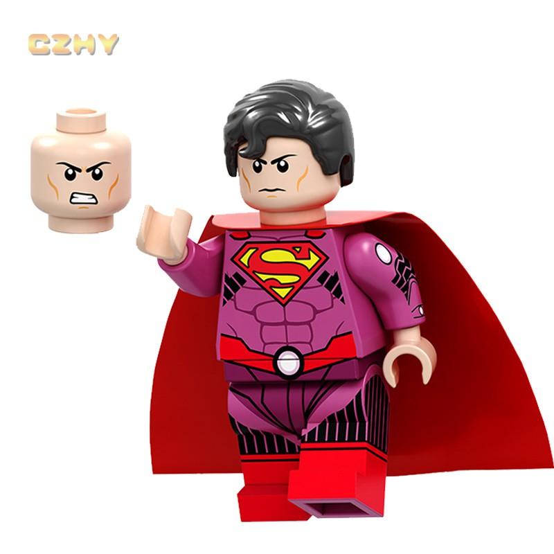 Superheld Baustein Spielzeug Deadpool Batman Superman Clown Mädchen Minifiguren Kinder Lernspielzeug PG8211