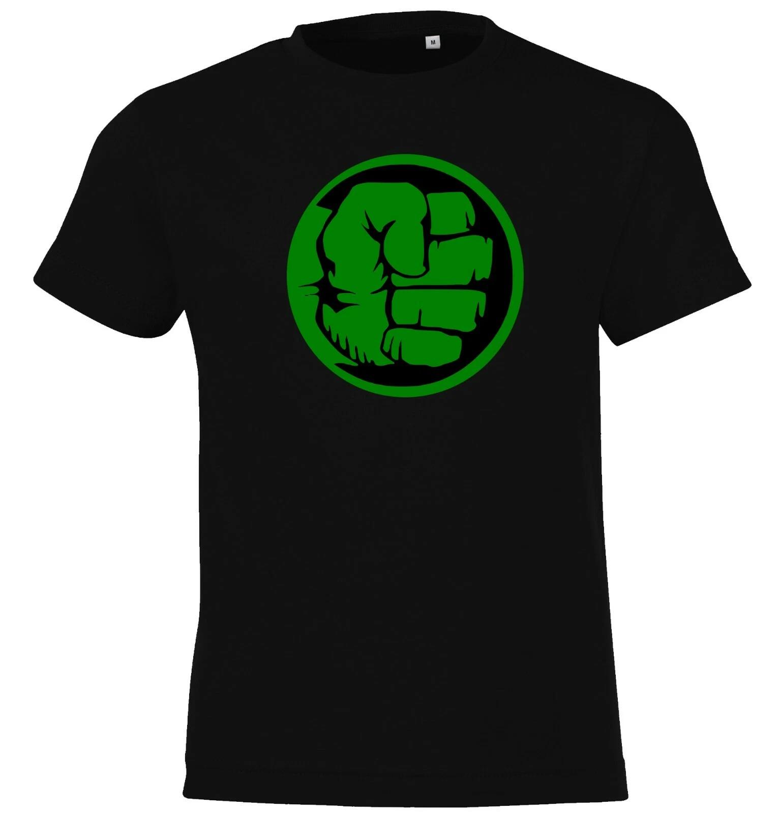 Youth Designz Hulk Fist Kids kids boys T-Shirt Logo Captain America Comic Ironman Print 150