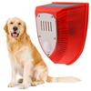Gunshot Sounds & Dog Barking Sound & Strobe Light with Motion Sensor Security Alarm System Solar Animal Repeller for Garden Yard